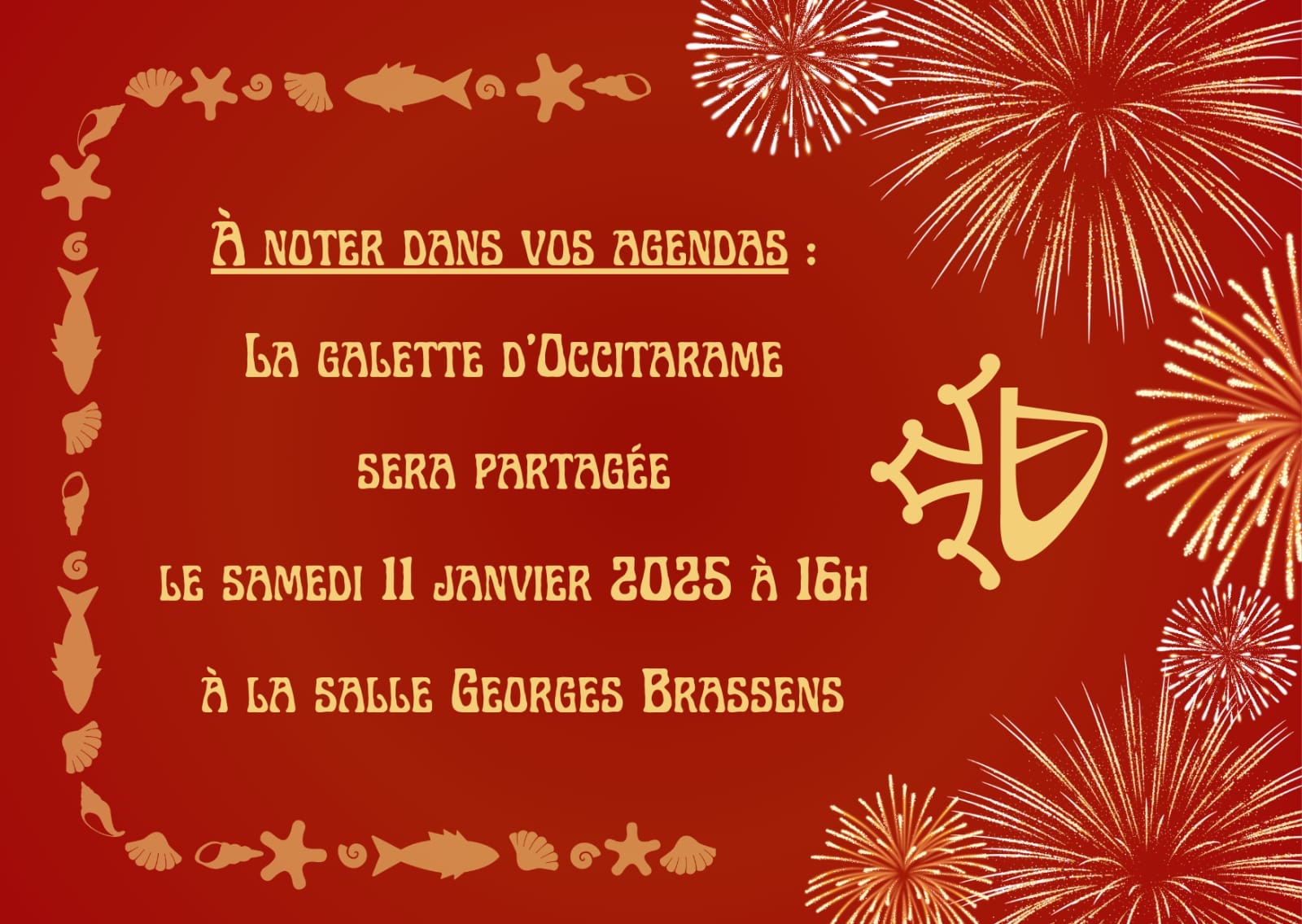 Lire la suite à propos de l’article Le 11 janvier, venez partager la galette des Rois